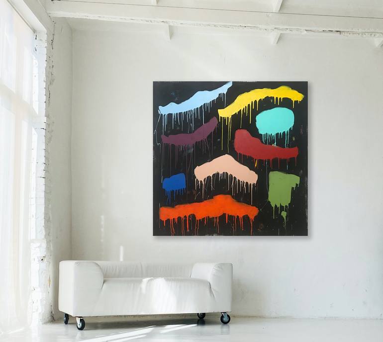 Original Abstract Painting by Sharon Pierce McCullough