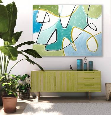 Original Abstract Paintings by Sharon Pierce McCullough