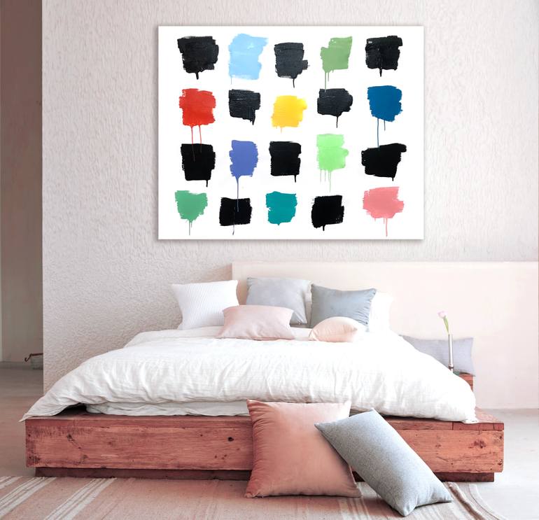 Original Abstract Expressionism Abstract Painting by Sharon Pierce Mccullough