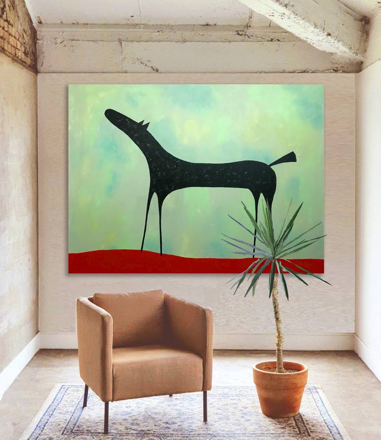 Original Abstract Expressionism Abstract Painting by Sharon Pierce Mccullough