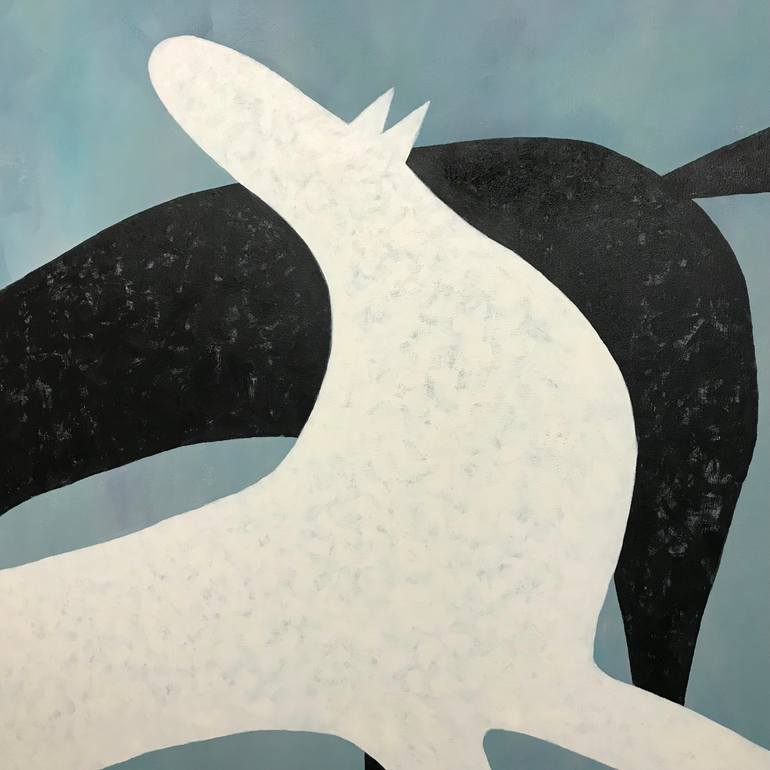 Original Figurative Abstract Painting by Sharon Pierce Mccullough