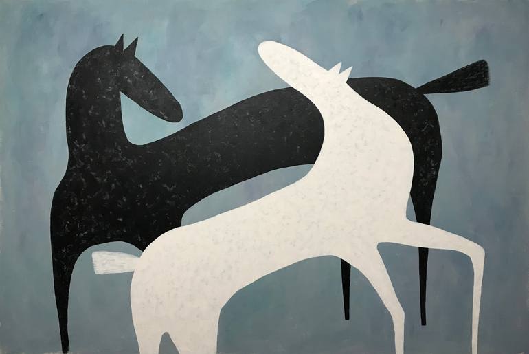 Original Figurative Abstract Painting by Sharon Pierce Mccullough