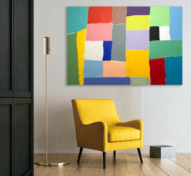 Original Minimalism Abstract Paintings by Sharon Pierce McCullough
