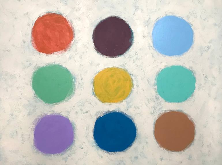 Original Abstract Expressionism Abstract Painting by Sharon Pierce Mccullough