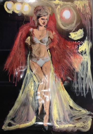 Original Pop Culture/Celebrity Paintings by Jean Martin  aka RAVEN