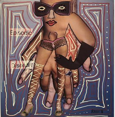 Print of Dada Body Paintings by Jean Martin  aka RAVEN