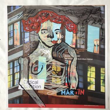 Original Dada Culture Paintings by Jean Martin  aka RAVEN
