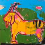 Yellow Goat by Justin Brennan