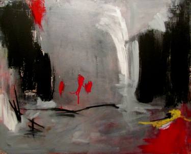 Original Abstract Expressionism Abstract Paintings by Justin Brennan