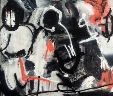 Original Abstract Expressionism Abstract Paintings by Justin Brennan