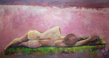 Original Figurative Nude Paintings by Suzana Stojadinovic