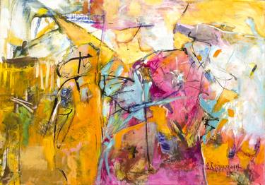 Original Abstract Paintings by Suzana Stojadinovic