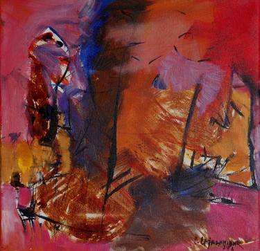 Print of Abstract Expressionism Abstract Paintings by Suzana Stojadinovic