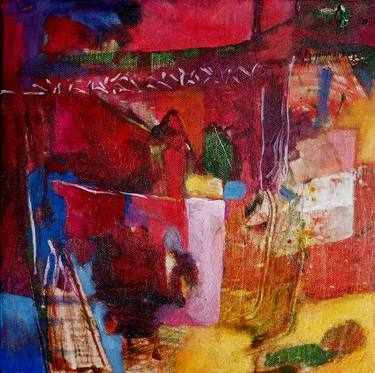 Original Abstract Expressionism Abstract Paintings by Suzana Stojadinovic