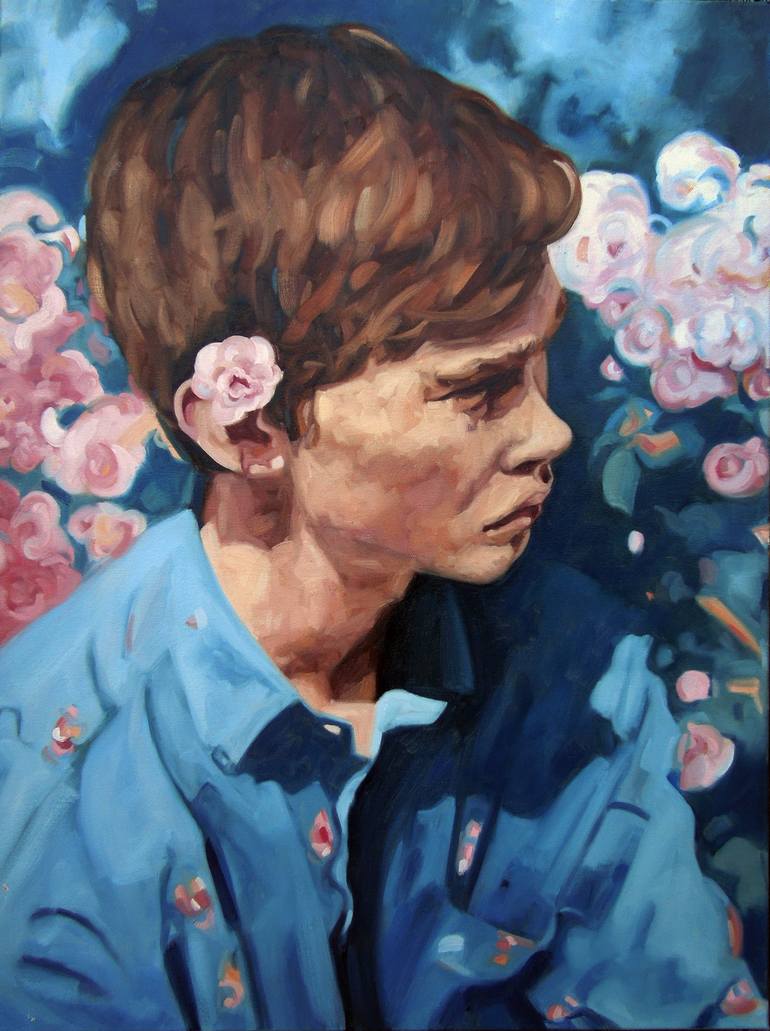 Original Impressionism Portrait Paintings by Daniel Wimmer