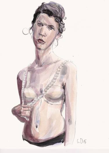 Original Women Drawings by Daniel Wimmer