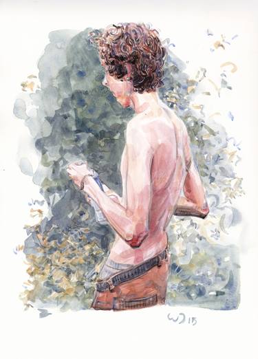 Print of Figurative Men Paintings by Daniel Wimmer