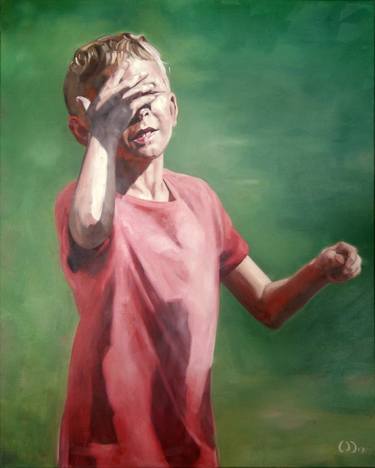 Print of Expressionism Children Paintings by Daniel Wimmer