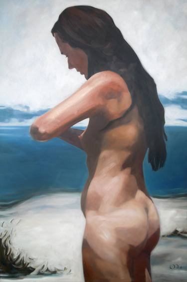 Original Surrealism Nude Paintings by Daniel Wimmer