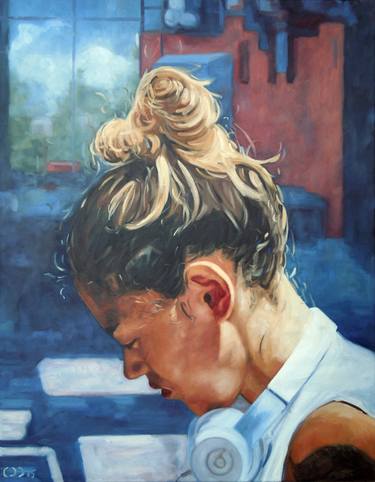 Print of Figurative Portrait Paintings by Daniel Wimmer