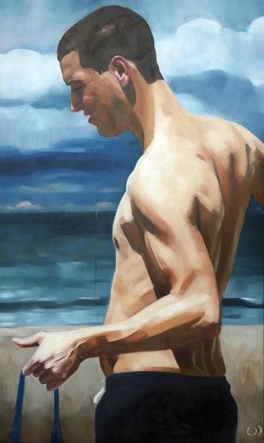 Print of Figurative Men Paintings by Daniel Wimmer