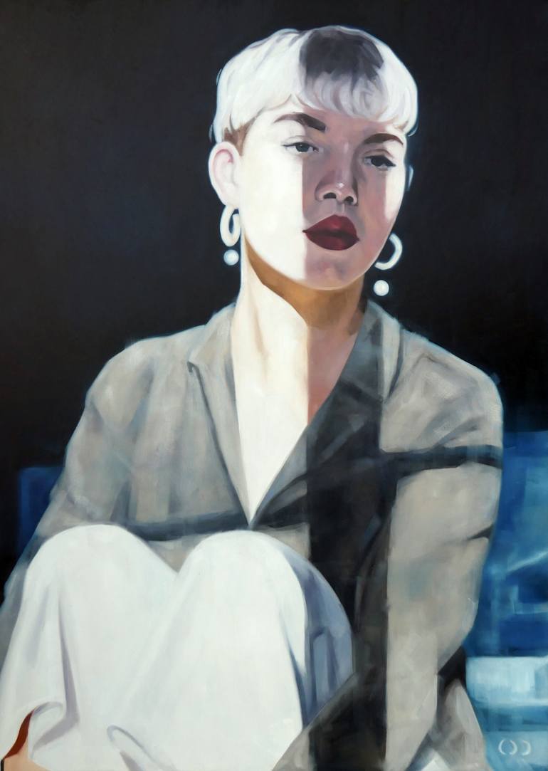 Original Fine Art Portrait Paintings by Daniel Wimmer