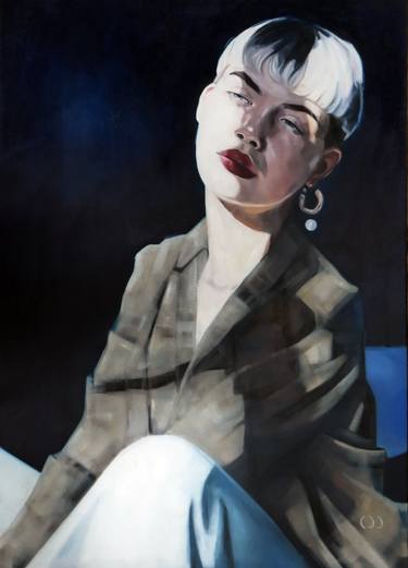 Original Figurative Portrait Paintings by Daniel Wimmer