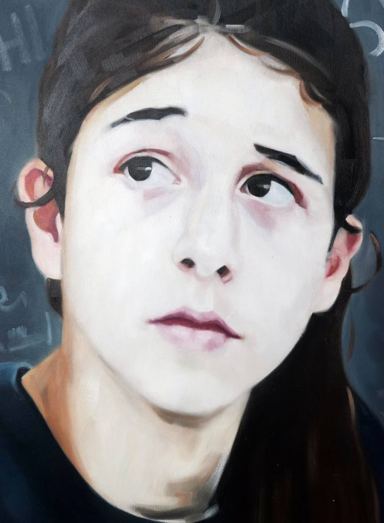 Original Figurative People Painting by Daniel Wimmer