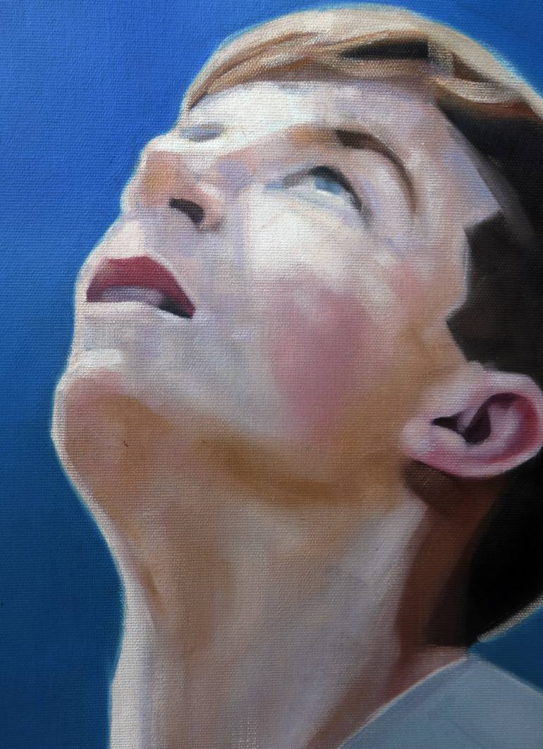 Original Expressionism Sports Painting by Daniel Wimmer