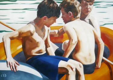 Print of Children Paintings by Daniel Wimmer