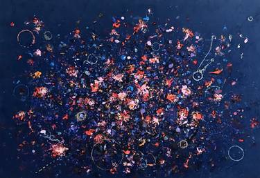 Original Abstract Expressionism Abstract Paintings by Saïda Goriya