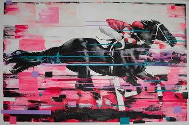 Print of Horse Paintings by Claire Moore