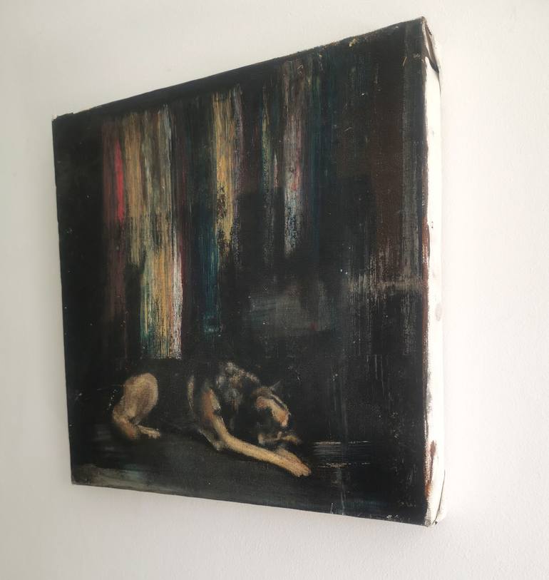 Original Conceptual Animal Painting by Claire Moore