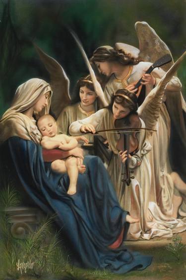 Original Fine Art Religious Paintings by Gary Longordo