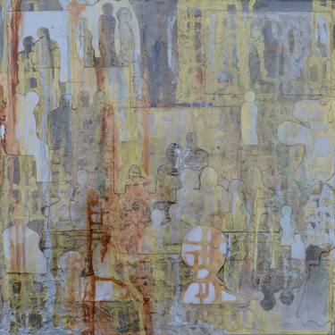 Print of Abstract Expressionism Family Collage by Caren Helene Rudman