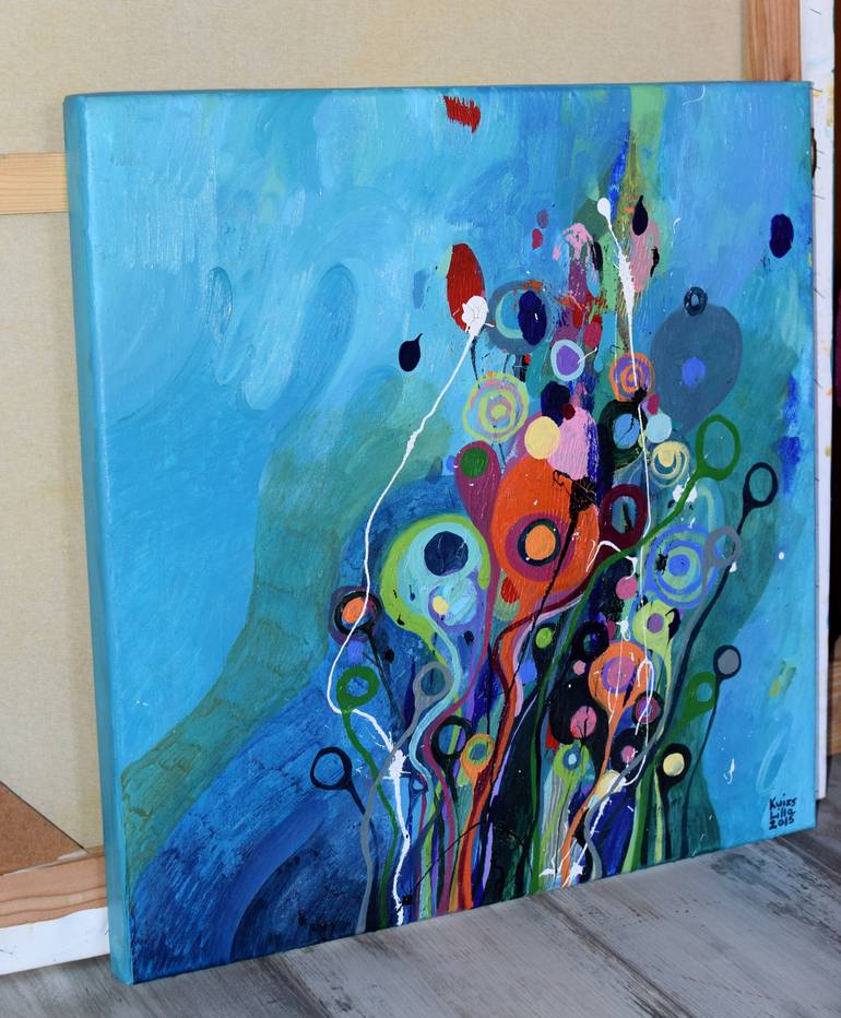 Original Abstract Painting by Lilla Kuizs