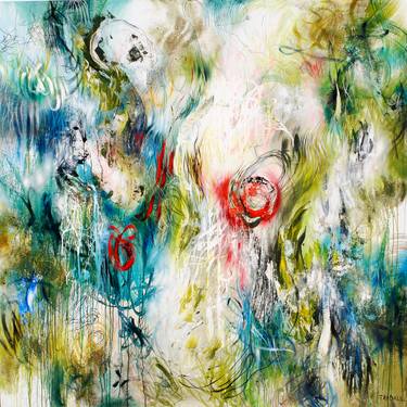 Print of Abstract Expressionism Fantasy Paintings by Tay Dall