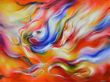 Print of Abstract Paintings by Tay Dall