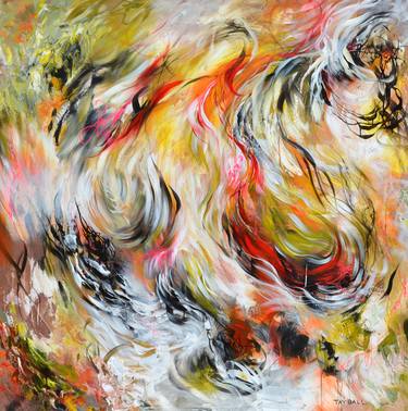 Print of Abstract Expressionism Abstract Paintings by Tay Dall