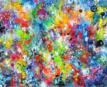 Original Abstract Expressionism Abstract Paintings by Tay Dall