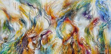 Print of Abstract Expressionism Abstract Paintings by Tay Dall