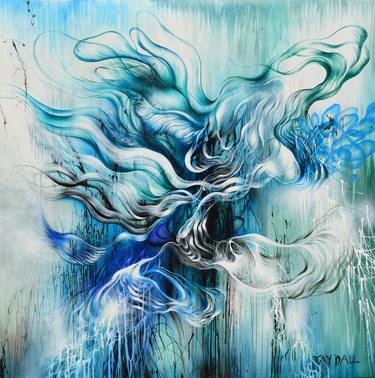 Print of Conceptual Abstract Paintings by Tay Dall
