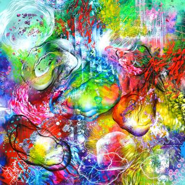 Original Fine Art Abstract Paintings by Tay Dall