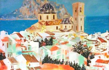 Original Cities Paintings by Juan Carlos Rosa Casasola