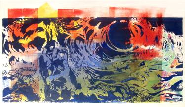 Print of Abstract Expressionism Family Printmaking by Helaine Rainier