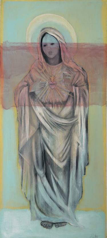 Original Color Field Painting Religion Paintings by Heike Allerton-Davies