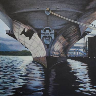 Original Ship Paintings by Emily Baker