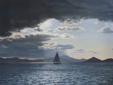 Print of Realism Boat Paintings by Emily Baker
