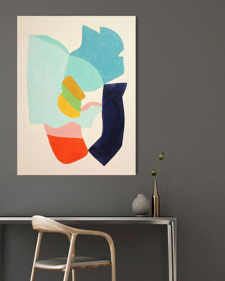 Original Geometric Painting by Naoko Paluszak