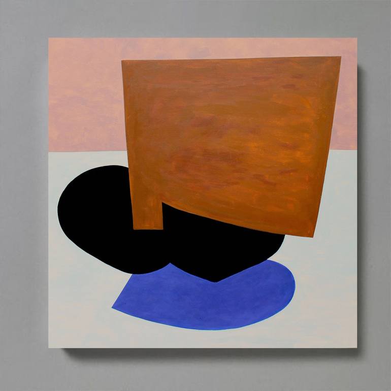 Original Color Field Painting Abstract Painting by Naoko Paluszak